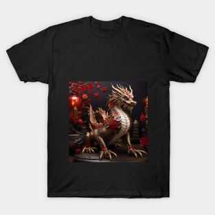 Chinese Year Of The Dragon 2024 Lunar Year 2024 T-Shirt